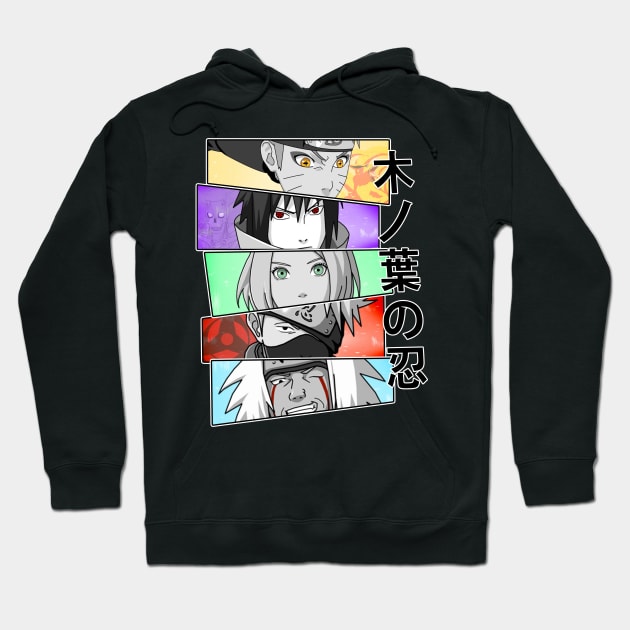 Ninja Heroes Hoodie by Meca-artwork